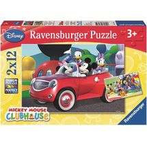 Puzzle Mickey, Minnie and their friends 2x12p RAV-07565 Ravensburger 1