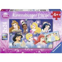 Puzzle Disney princesses 2x24pcs RAV-08872 Ravensburger 1