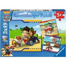 Puzzle Paw Patrol Heroes 3x49 pcs RAV-09369 Ravensburger 1