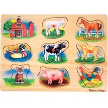 Classic Farm Sound Puzzle M&D10268-3970 Melissa & Doug 1