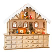 Living Room Advent Calendar with Lights LE10546 Small foot company 1