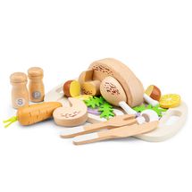 Roast chicken play food set NCT10610 New Classic Toys 1