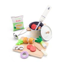 Making soup play food set NCT10725 New Classic Toys 1