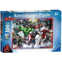 Puzzle Marvel Avengers Heroes 100 pcs XXL RAV-10771 Ravensburger 1