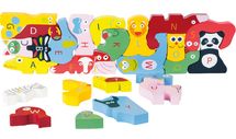 Wooden ABC Puzzle Educate LE10869 Small Foot company 1