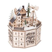 Wooden Advent Calendar with pyramid LE10997 Small foot company 1