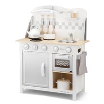 Kitchenette Deluxe Bon Appétit - white/silver NCT11061 New Classic Toys 1