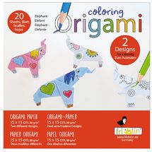 Coloring Origami - Elephant FR-11386 Fridolin 1