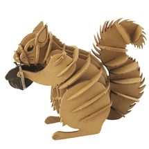 3D Paper model - squirrel FRI-11723 Fridolin 1