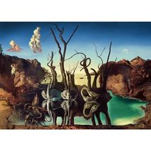 Puzzle Swans Reflecting Elephants 1000 pieces RAV12000193 Ravensburger 1