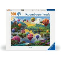 Puzzle Hot Air Balloon Valley 500 pieces RAV12001190 Ravensburger 1
