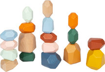 Wooden stacking stones Safari LE12226 Small foot company 1