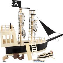 Pirate Ship in wood LE12411 Plan Toys, The green company 1