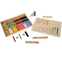 Learning Box Maths Sticks with Numbers LE12559 Small foot company 1