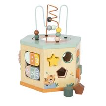 Motor Activity Cube 7 Sides Safari LE12641 Small foot company 1