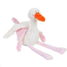 Stella pink stork plush toy 25cm HH-131500 Happy Horse 1