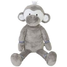 Plush Toy grey Monkey Mateo 40cm HH-132290 Happy Horse 1