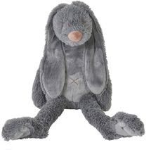 Deep Grey Rabbit Richie 38 cm HH132380 Happy Horse 1