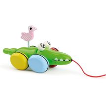 Crococo pull along toy V1705 Vilac 1