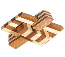 Bamboo puzzle "Chain knot" RG-17161 Fridolin 1
