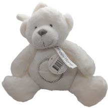 Musical soft toy White bear Bibi 19cm HH-17763 Happy Horse 1