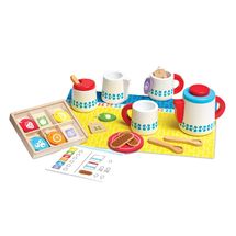 Wooden steep & serve Tea Set MD-19843 Melissa & Doug 1