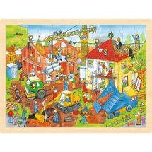 Puzzle building site GK57670 Goki 1