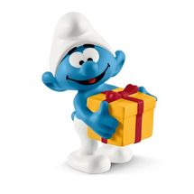 Smurf with present SC20816 Schleich 1