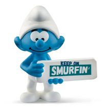 Smurf Figurine with Smurfin’ Panel SC-20843 Schleich 1