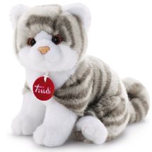 White and grey cat plush 20 cm TRU-20851 Trudi 1