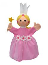 Flower Fairy pink hand puppet MU-22076A Moravská ústredna Brno 1