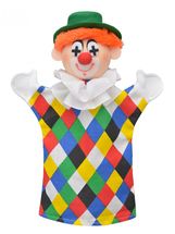 Clown hand puppet MU-22207A Moravská ústredna Brno 1