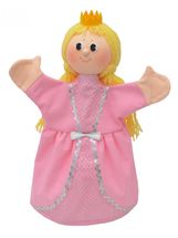 Princess Adelka pink hand puppet MU-22534B Moravská ústredna Brno 1