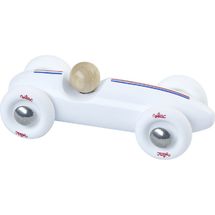 Grand Prix vintage car white - small V2342W Vilac 1