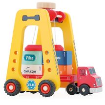 Container crane and truck V2375 Vilac 1