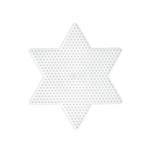 Large star plate with plastic beads Midi HAMA-269 Hama 1