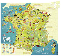 Puzzle map of France V2726 Vilac 1