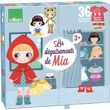 Mia Wooden Magnetic Doll V2802 Vilac 1