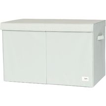 Green recycled fabric toy chest EFK-107-001-021 3 Sprouts 1