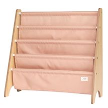 Clay recycled fabric book rack EFK-107-016-008 3 Sprouts 1