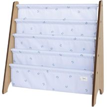 Mist Blueberry recycled fabric book rack EFK-107-016-015 3 Sprouts 1