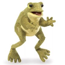 Handpuppet Funny Frog FO-3033 Folkmanis 1