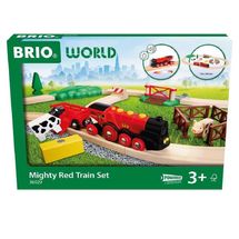 Mighty red train set BR36029 Brio 1