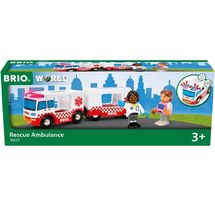 Ambulance Truck - Sound and Light BR-36035 Brio 1