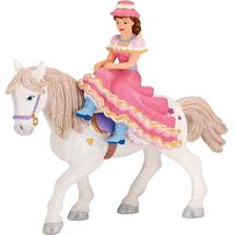 Horsewomen with hat figure PA39074-4020 Papo 1