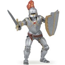Knight in armor with red plume figurine PA-39244 Papo 1