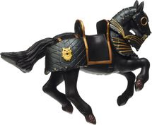 Horse figurine of the knight in black armor PA-39276 Papo 1