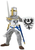 White knight with sword figure PA-39946 Papo 1