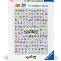 Puzzle Pokedex Pokemon 500 pieces RAV12000511 Ravensburger 1
