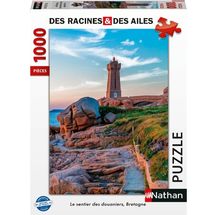 Puzzle Customs path Brittany 1000 pcs N12000903 Nathan 1
